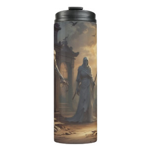 AI Potion or Treat Halloween Thermal Tumbler