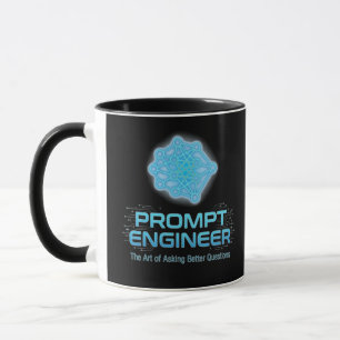 AI Prompt Engineer Coffee Mug – Funny Tech