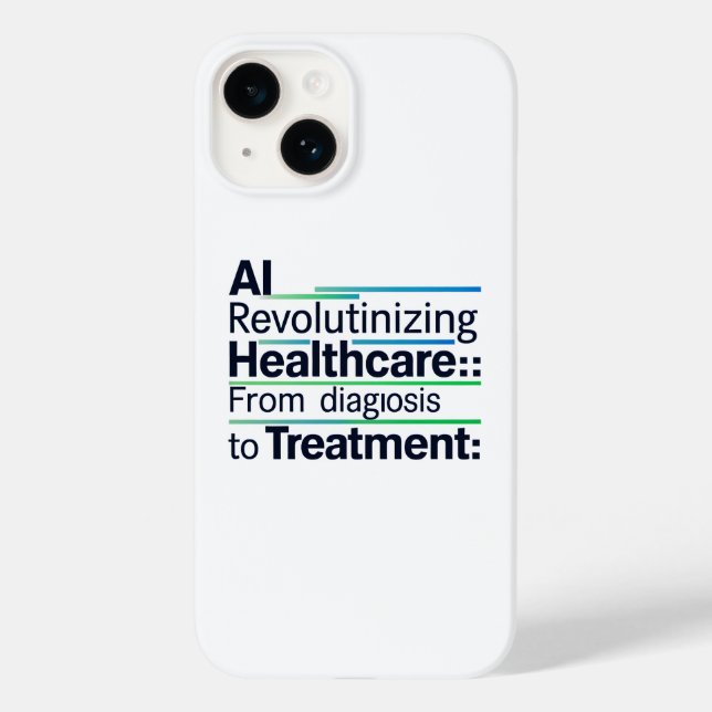 AI Revolutionizing Healthcare Case-Mate iPhone Case (Back)