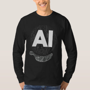Ai Roboter Hand Computer Hand Scifi T-Shirt