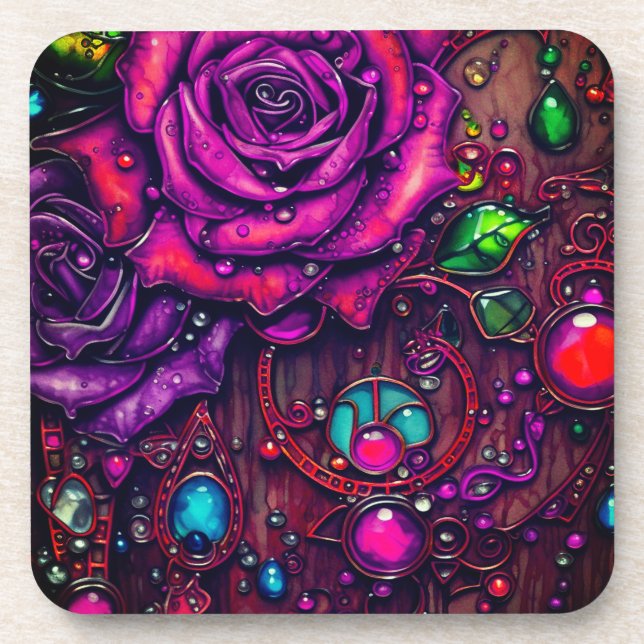 Ai Rose Coaster (Front)