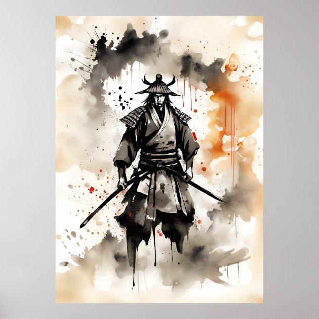 AI Samurai Poster (Front)