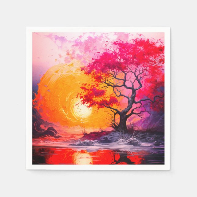 Ai Scene Napkin (Front)