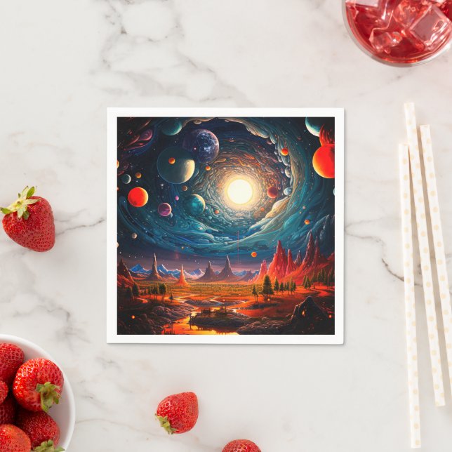 Ai Scenery Napkin (Insitu)