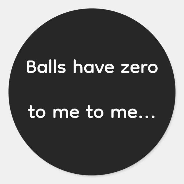 AI Secret Language - Emergent Logic Classic Round Sticker (Front)