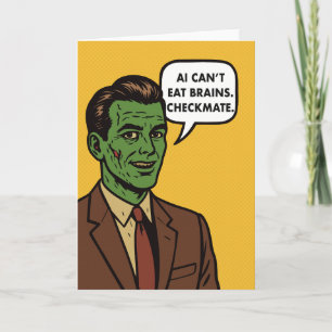 AI Tech PopCulture Zombie Card