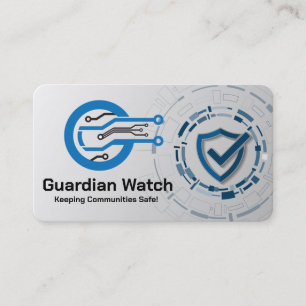 AI Tech Security Data Centre Business Card