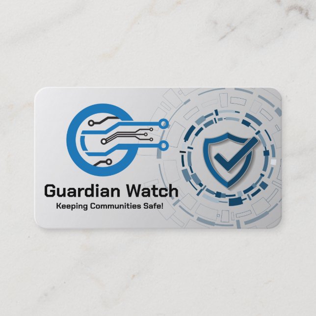 AI Tech | Security | Data Centre Business Card (Front)