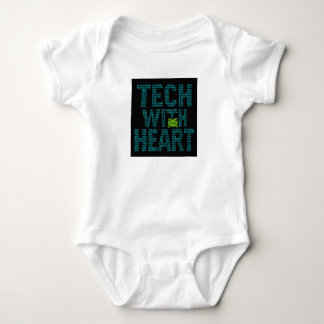 AI: Tech With Heart Frog Baby Bodysuit
