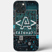 Ai - Technology - Coding Monogram - Letter A