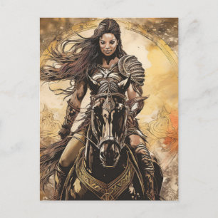 AI Warrior Postcard