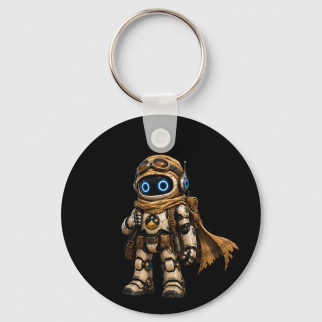 AIC Desert Travelers Robot Explorer Keychain (Front)