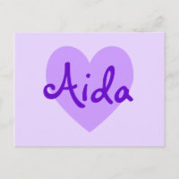 Aida in Purple