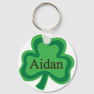 Aidan Irish Name Keychain