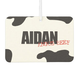Aidan's "Angus Beef" Trendy Air Freshener