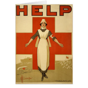 AIDE de lecture d'affiche d'infirmière de champ d