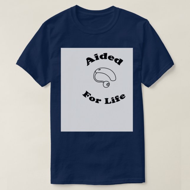 Aided for Life T-Shirt (Design Front)