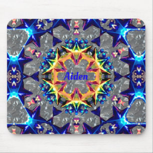 AIDEN ~ Bright 3D Pattern ~ Mouse Pad