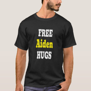 Aiden Hugs Uncle For Brother Best Aiden Ever Grand T-Shirt