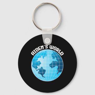 Aidenacesarmy fight against cancer Aiden’s world  Keychain