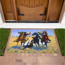 Aiding a Comrade Frederic Remington 1890 Ranch