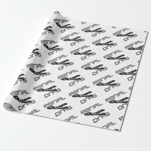 aifil drag hockey keeper wrapping paper