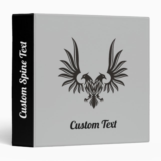 Aigle à deux têtes Classeur (Devant/Côté)