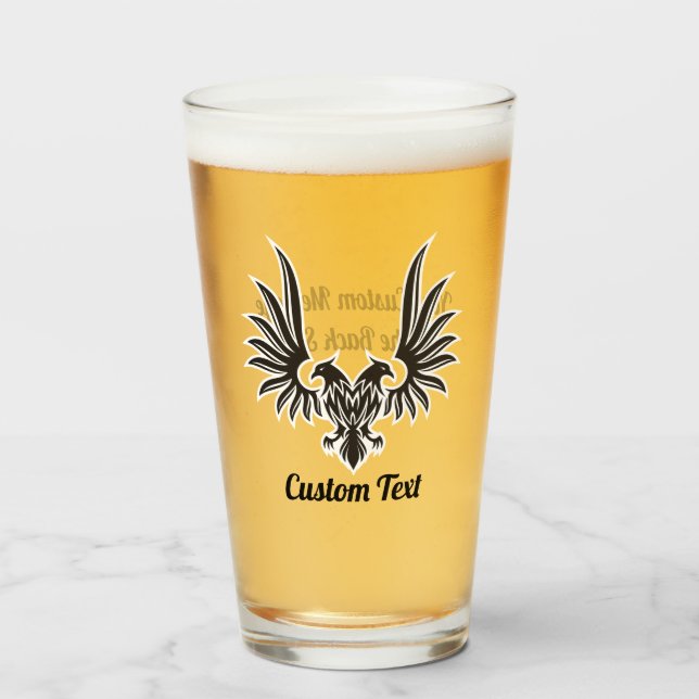 Aigle à deux têtes de verre (Devant (rempli))