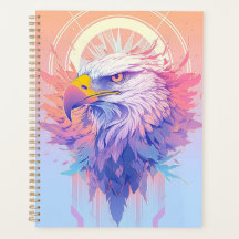 Aigle Abstrait aux couleurs vives