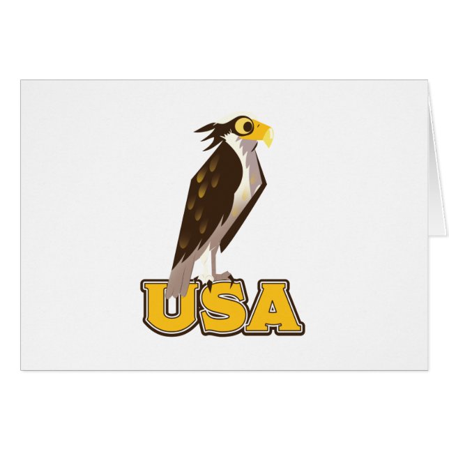 Aigle Américain Bold (Devant horizontal)