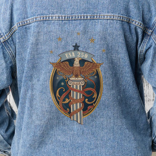 Aigle américain USA 250 Motif Art nouveau ID1304