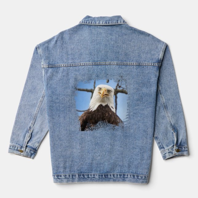 Aigle chauve drôle Stare Faune Humour Nature Moder (Verso)