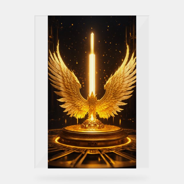 Aigle de cristal en flammes : Embrassez le pouvoir (Recto)