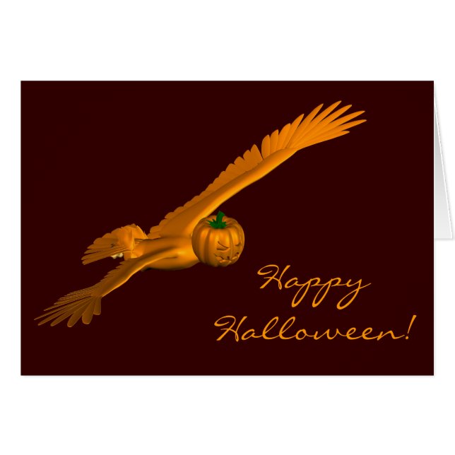 Aigle d'Halloween (Devant horizontal)