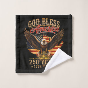 Aigle Dieu Bénisse l'Amérique 250 Ans 1776 2026