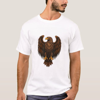 "Aigle Majestic : T-shirt gras et puissant"