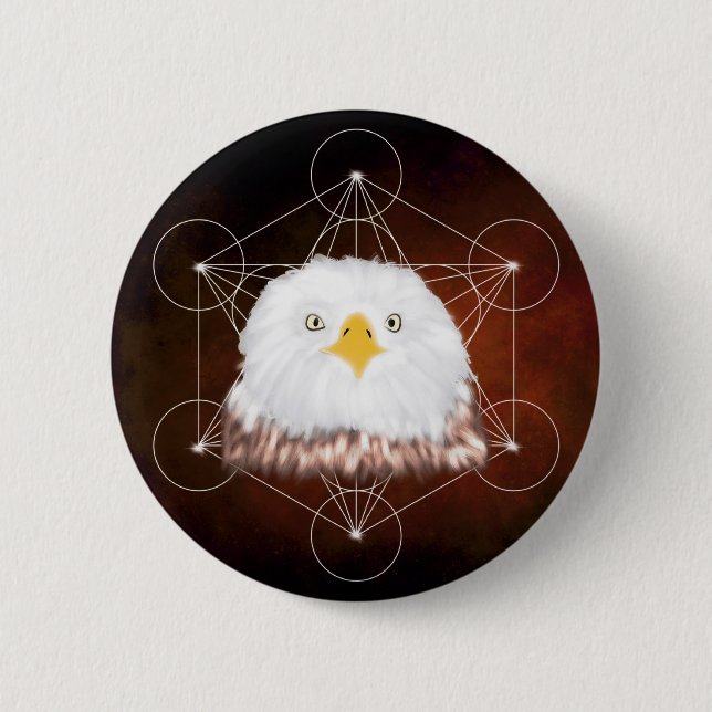 aigle metatron 2 inch round button (Front)