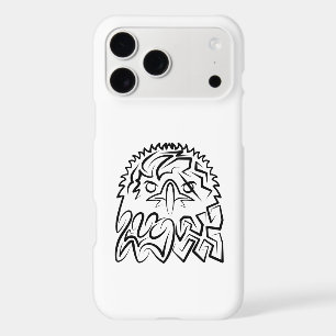Aigle tribale noire et blanche