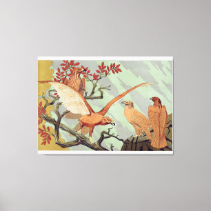Aigles from L'animal dans la décoration (1897) Canvas Print
