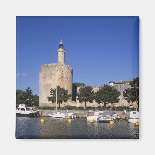 Aigues Mortes, Rhone and Sete Canal, Gard, Magnet (Front)