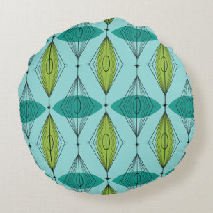 Aiguille atomique et Starbursts Coussin