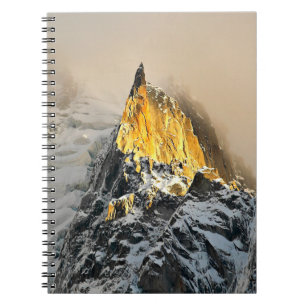 Aiguille des Deux Aigles Sunrise, Chamonix Notebook