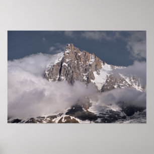 Aiguille du Midi in France Poster