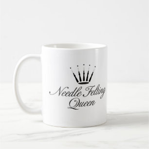 Aiguille feutre reine mug