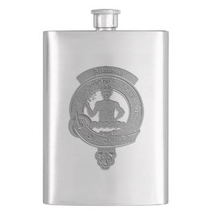 Aikenhead Clan Badge Classic Flask