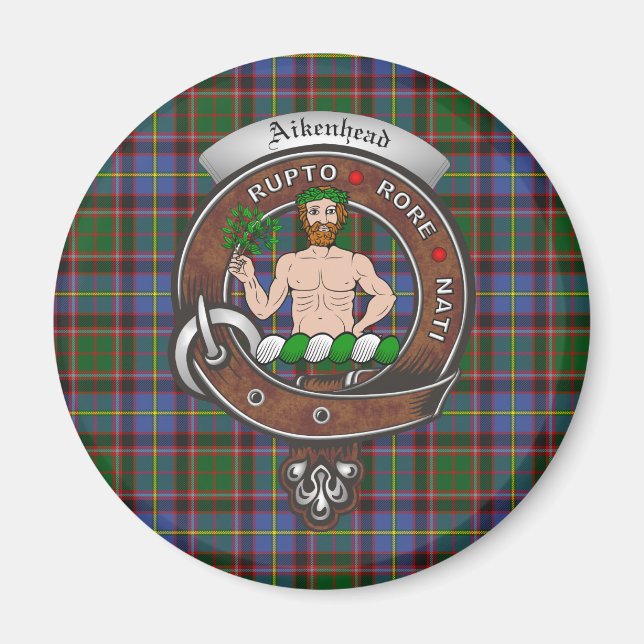 Aikenhead Clan Badge Magnet (Front)