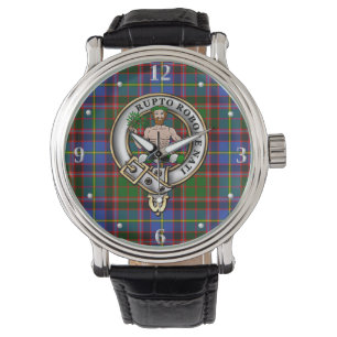 Aikenhead Clan Badge & Tartan Watch