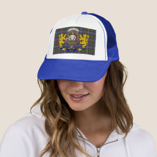 Aikenhead Scottish Tartan & Badge Trucker Hat