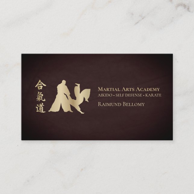 Aikido Business Card (Front)