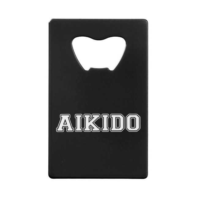 Aikido Credit Card Bottle Opener (Front)